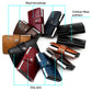 KB237 Carbon Fiber Texture RFID Aluminum Alloy Multi-card Wallet