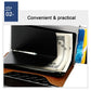 KB238 Oil Wax Texture RFID Aluminum Alloy Multi-card Wallet