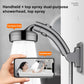 Adjustable Dua Use Overhead Handheld Pressurized Shower Head