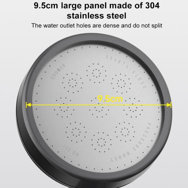 Adjustable Dua Use Overhead Handheld Pressurized Shower Head