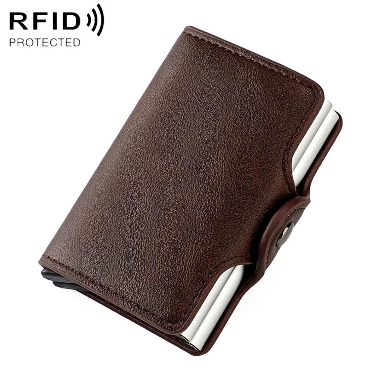 SNKB280 Automatically Pops Up RFID Dual Aluminum Box Card Bag