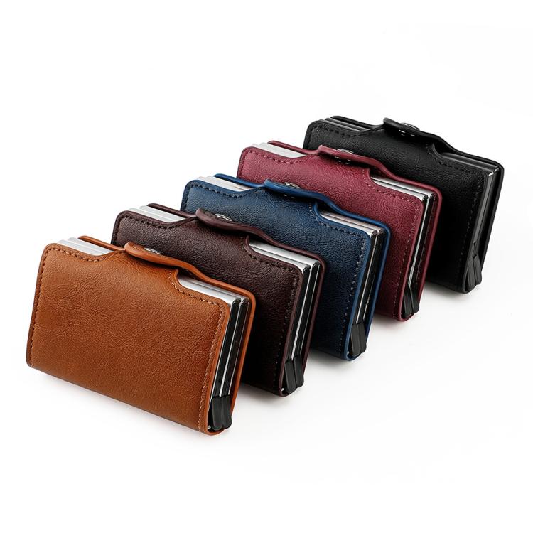 SNKB280 Automatically Pops Up RFID Dual Aluminum Box Card Bag