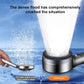 Multifunctional 4-Mode Powerful Turbocharged Water Purification Shower Head with One Button Water Stop Switch