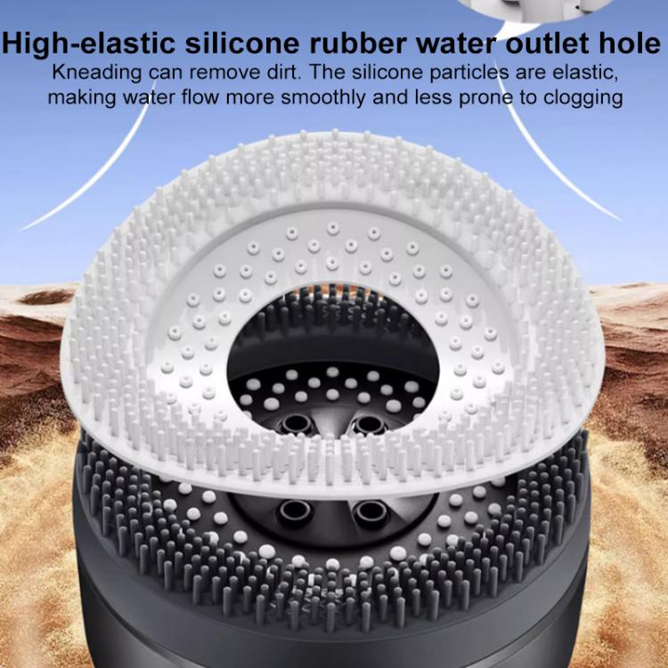 Multifunctional 4-Mode Powerful Turbocharged Water Purification Shower Head with One Button Water Stop Switch
