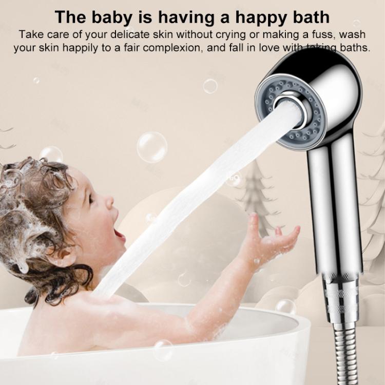 Two Setting Switchable Children Shower Head Bubble Spray Baby Shower Head