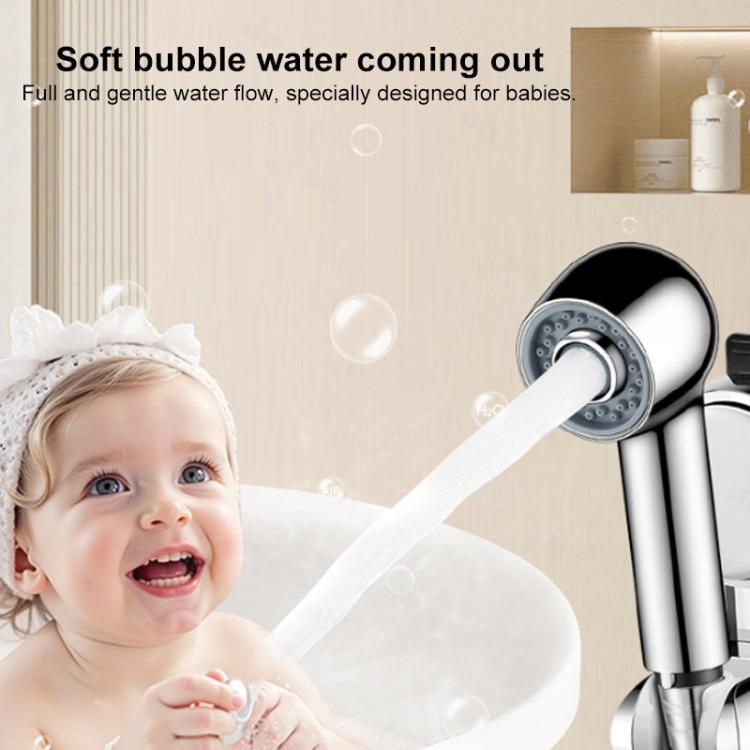 Two Setting Switchable Children Shower Head Bubble Spray Baby Shower Head