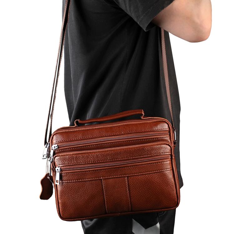 Top-grain Cowhide Multi-functional Handbag Shoulder Bag