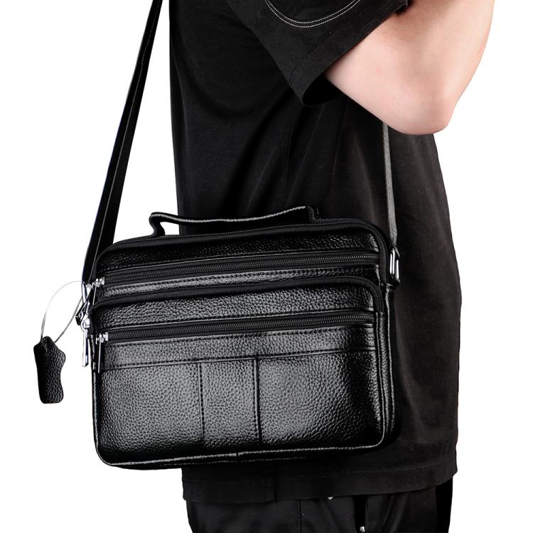 Top-grain Cowhide Multi-functional Handbag Shoulder Bag