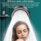 Three Setting Adjustable Filter Pressurized Shower Head Shower Nozzle with One Button Water Stop Switch