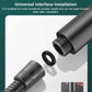 Portable 5-Setting Adjustable Pressurized Shower Head with One Button Water Stop Switch