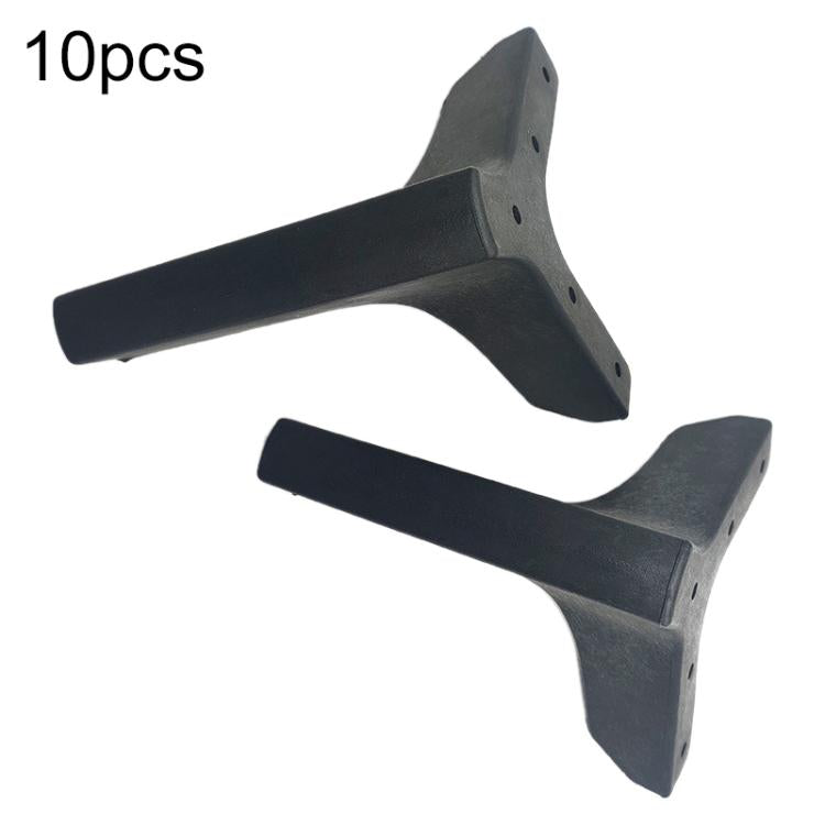 10pcs/Pack Furniture Metal Three Pronged Support Legs Support Brackets