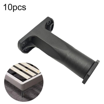 10pcs/Pack 9-16cm Adjustable Height Furniture Plastic Support Feet Bed Frame Crossbeam Support Brackets