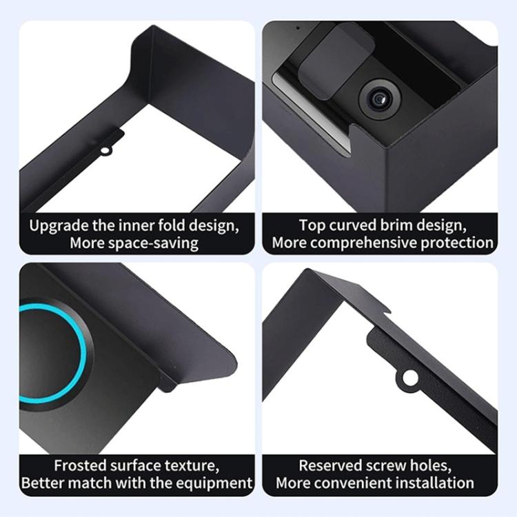 Ring Doorbell Rainproof Cover Metal Bracket Kit, FS-24116