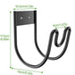 U-shaped Hose Hanger Garden Wall-mounted Water Pipe Bracket Hook, FS-24134