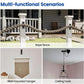 5 Pack Rope Fixing Ring Brackets Decorative Rope Wall / Ceiling Mount Hooks, FS-24125