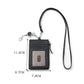 KB175 Easy-pull Buckle Lanyard RFID Document Genuine Leather Card Bag