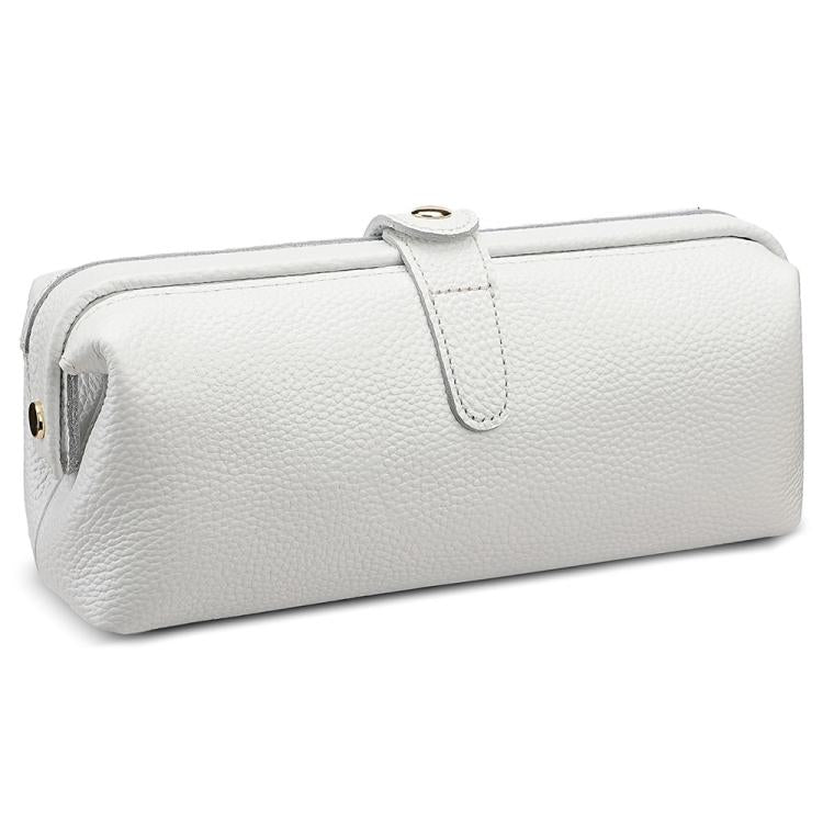 Convenient Washing Genuine Leather Makeup Tool Storage Bag