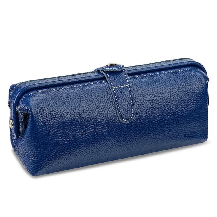 Convenient Washing Genuine Leather Makeup Tool Storage Bag