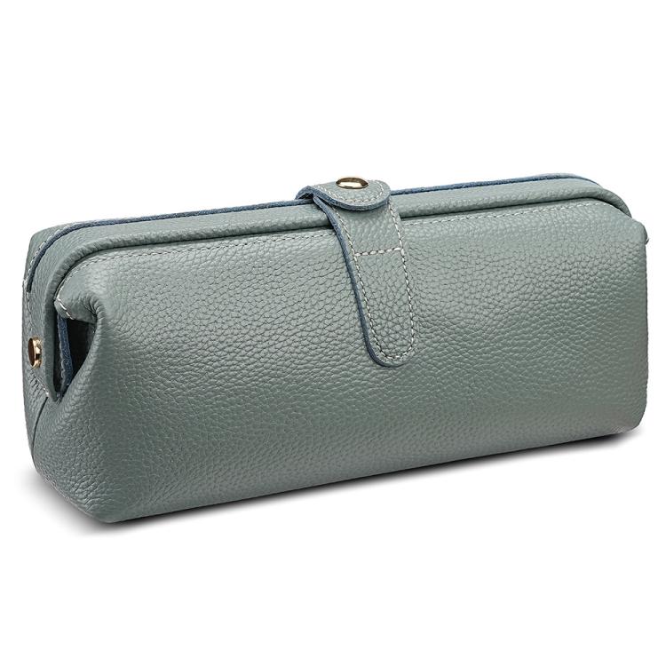 Convenient Washing Genuine Leather Makeup Tool Storage Bag