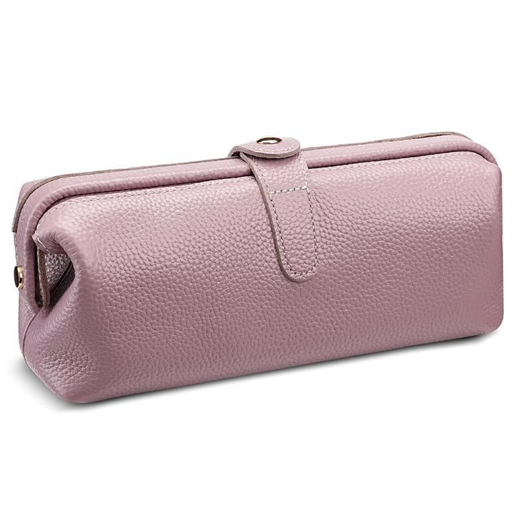 Convenient Washing Genuine Leather Makeup Tool Storage Bag