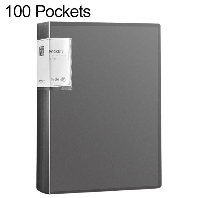 A4 Translucent Inner Pocket Document Storage Folder, 20 Pockets, 30 Pockets, 40 Pockets, 60 Pockets, 100 Pockets