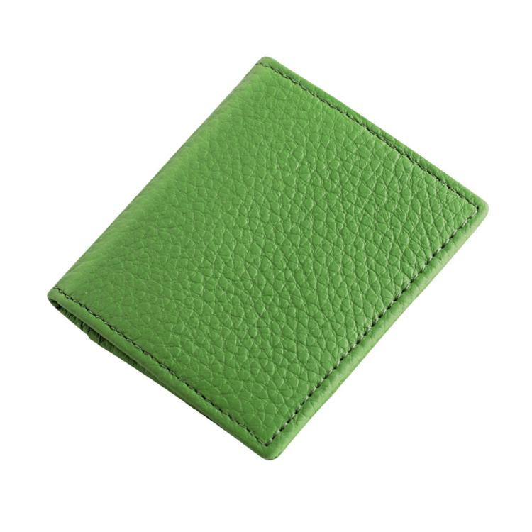 Buckle Storage Top-grain Cowhide Coin Purse