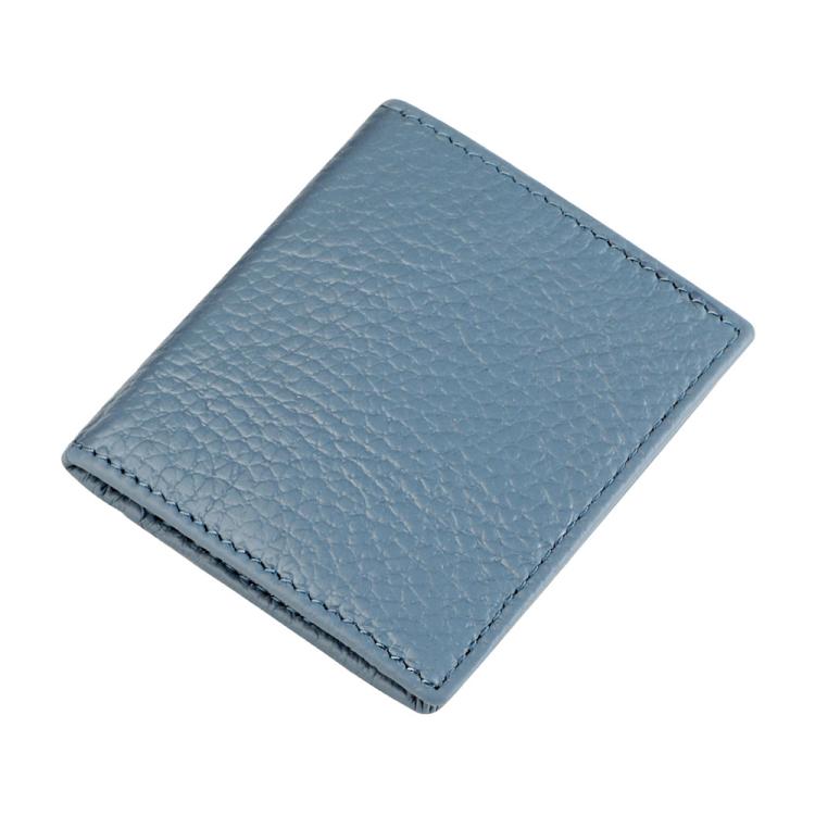 Buckle Storage Top-grain Cowhide Coin Purse