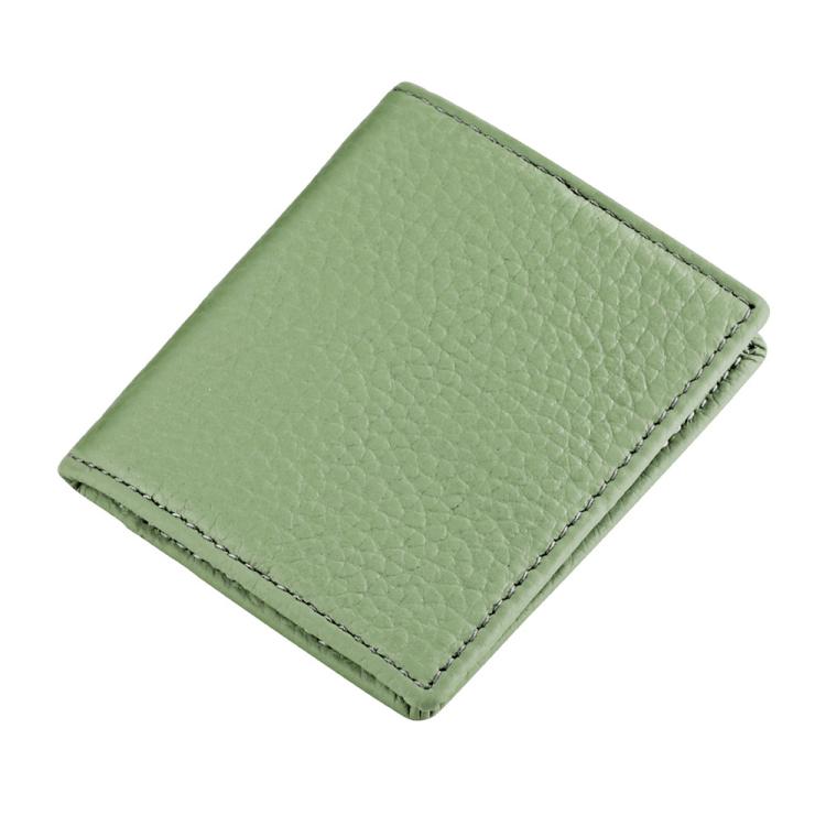 Buckle Storage Top-grain Cowhide Coin Purse