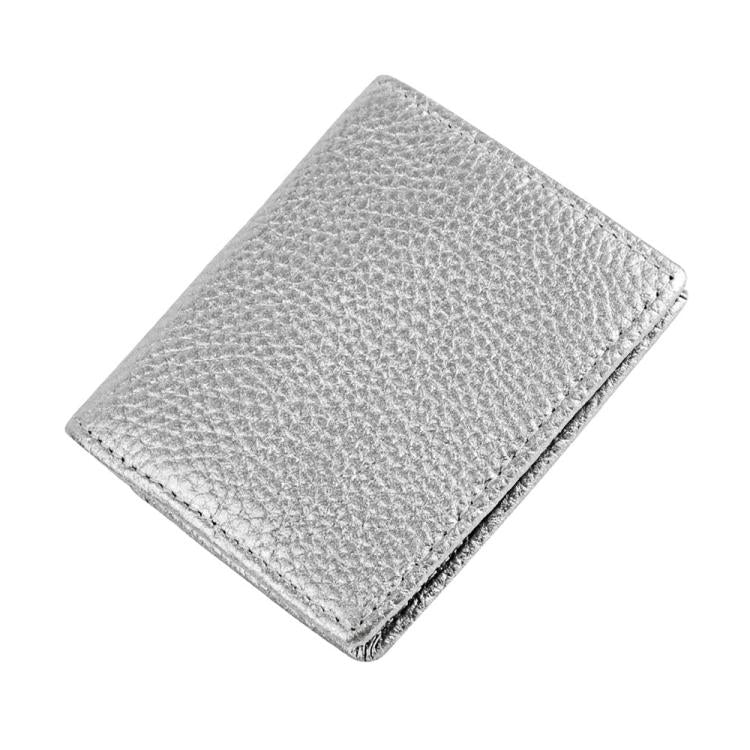 Buckle Storage Top-grain Cowhide Coin Purse