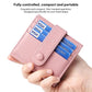 KB90 Genuine Leather RFID Multi-Card Buckle Card Bag