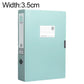 PP Thickened A4 Foldable File Storage Box, 2.0cm, 3.5cm, 5.5cm, 7.5cm