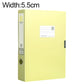 PP Thickened A4 Foldable File Storage Box, 2.0cm, 3.5cm, 5.5cm, 7.5cm
