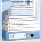 PP Thickened A4 Foldable File Storage Box, 2.0cm, 3.5cm, 5.5cm, 7.5cm