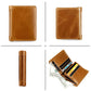 Men RFID Top-grain Cowhide Wallet