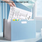A4 Portable Multiple Compartments File Folder with Index Tabs