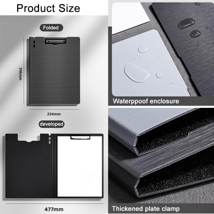 A4 Vertical Foldable File Board, Vertical (Dark Blue), Vertical (Light Grey), Vertical (Dark Green)