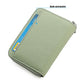 KB29 Genuine Leather RFID Zipper Accordion Card Holder