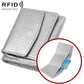 Women RFID Short Genuine Leather Wallet