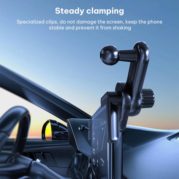 Car Display Screen Extension Rod Phone Holder Base