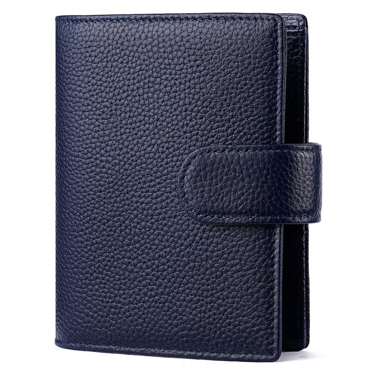 Litchi Pattern A7 Loose Leaf Notebook Passport Holder