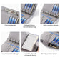 Litchi Pattern A7 Loose Leaf Notebook Passport Holder