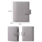 Litchi Pattern A7 Loose Leaf Notebook Passport Holder