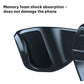 Memory foam shock-absorbing cushion on phone holder clamp, close-up