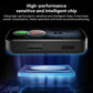 Compact GPS tracker with visible SIM slot and side vents on black body