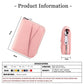 KB20 RFID Genuine Leather Zipper Coin Card Bag