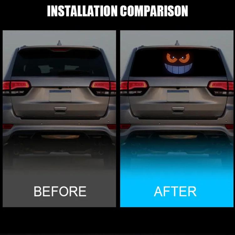 Devil Eye Car LED Display Decorative Lights, YH-22, YH-23