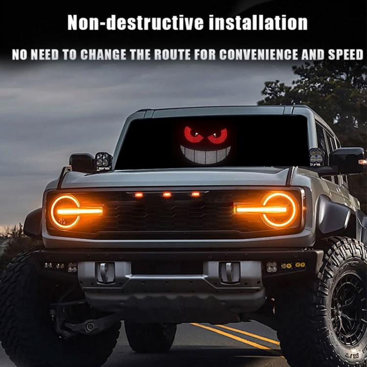 Devil Eye Car LED Display Decorative Lights, YH-22, YH-23