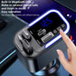 F9 Car MP3 Bluetooth Player Fast Charger with Retractable Cable, F9 with Retractable Cable