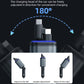 F9 Car MP3 Bluetooth Player Fast Charger with Retractable Cable, F9 with Retractable Cable