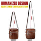 Men Casual Genuine Leather Crossbody Shoulder Bag
